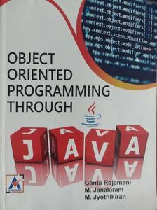 Buy OBJECT ORIENTED PROGRAMMING THROUGH Written by MS GANTA ROJAMANI ...